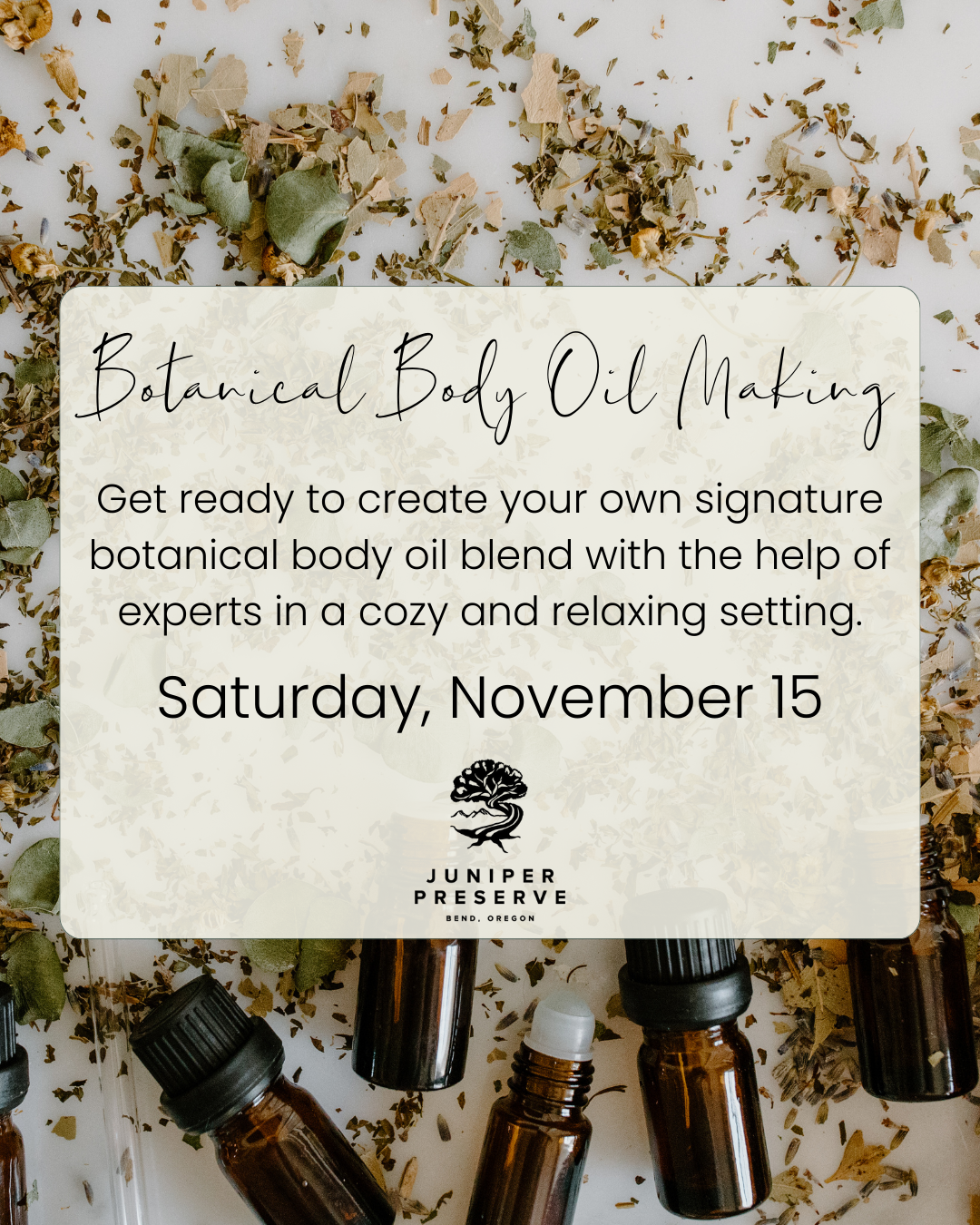 Botanical Body Oils Post